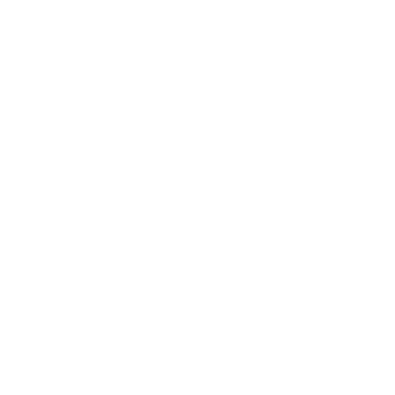 Black DUFT logo with intersecting square and circle on a blank background